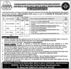 Tourism Development Corporation Punjab Jobs 2025